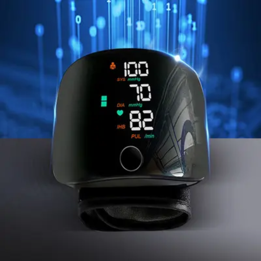 HealthPro | LED Wrist Blood Pressure Monitor