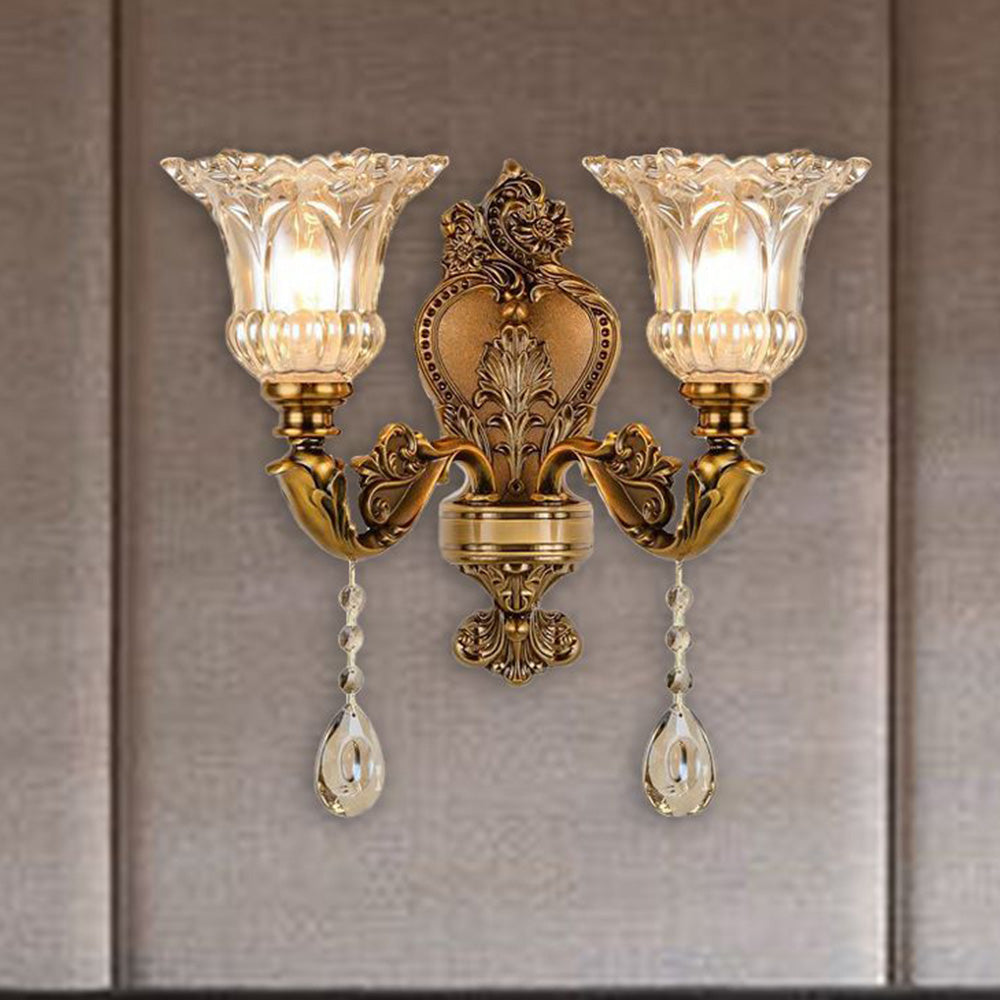 LumiHeritage | Elegant Vintage Gold Wall Light