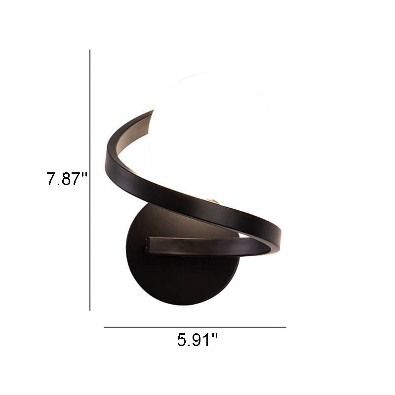 AuroraLoop | Minimalist LED Wall Light
