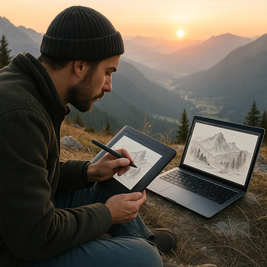 SketchPro | Digital Sketch Pad with Paper Feel & Stylus