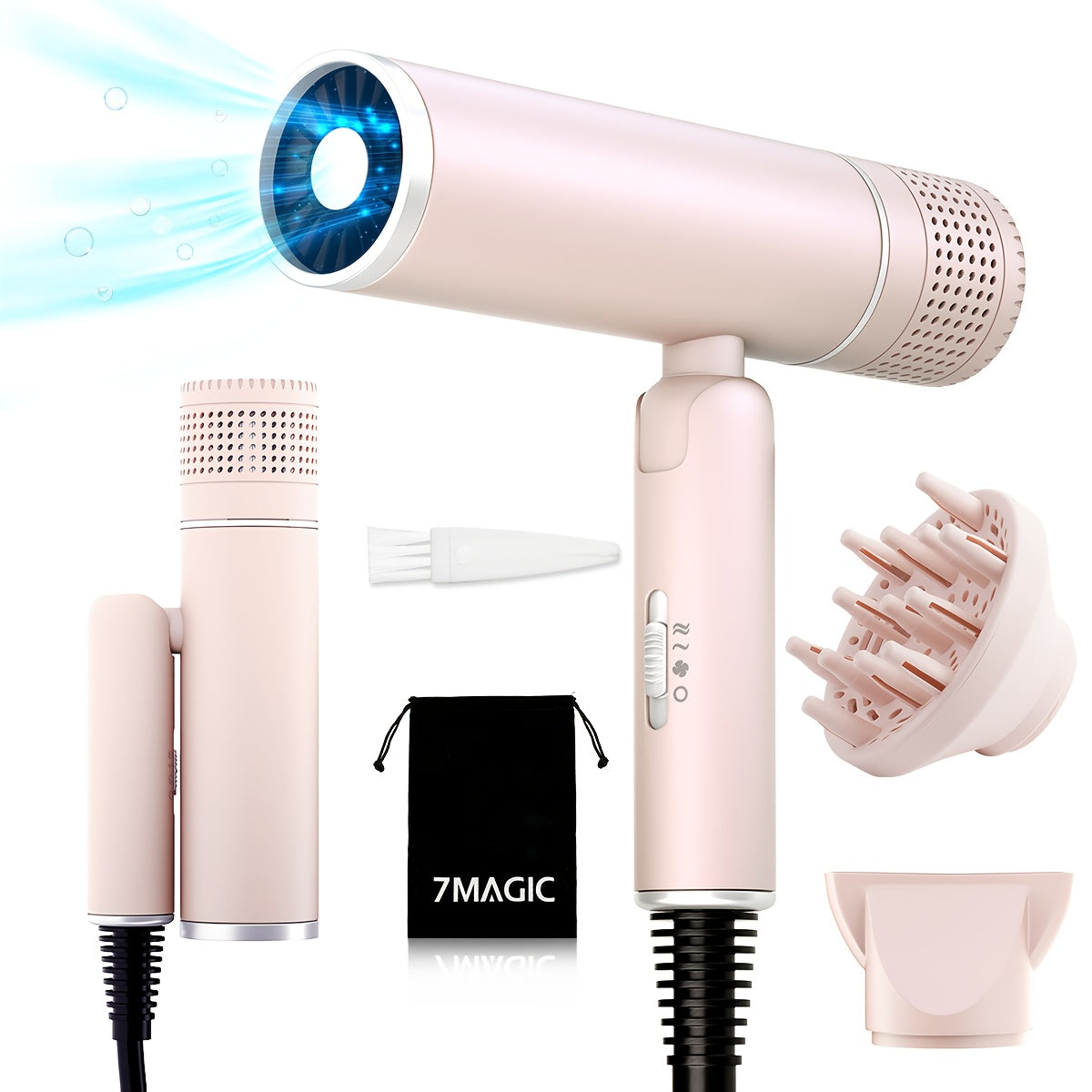 AirGlow | Gift-Ready Hair Dryer with Diffuser