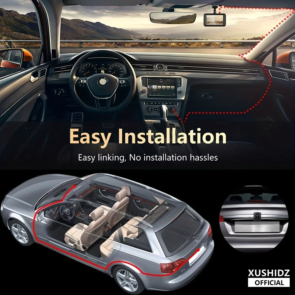 NightEye | Full HD Car Dash Cam – Mini LCD & Loop Recording