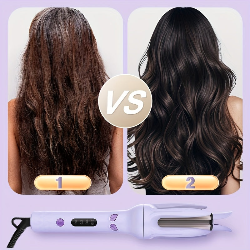 WaveCharm | Professional Auto Curler – Even Curls with Smart Timer & Anti-Scald