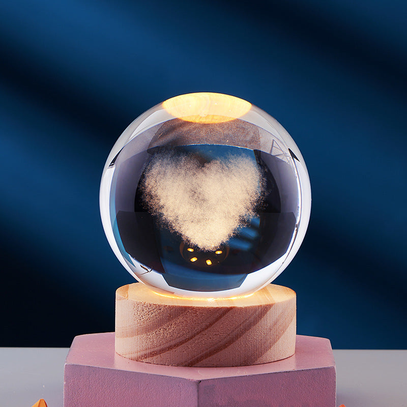 DeerLight | Orbital Crystal Table Lamp