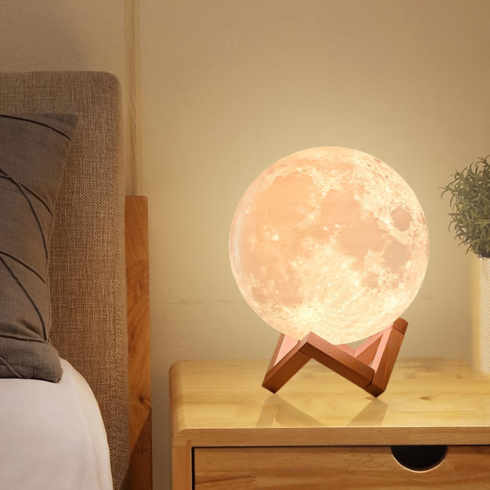CelestiLight | Moon Night Lamp – Romantic Rechargeable Decor Piece