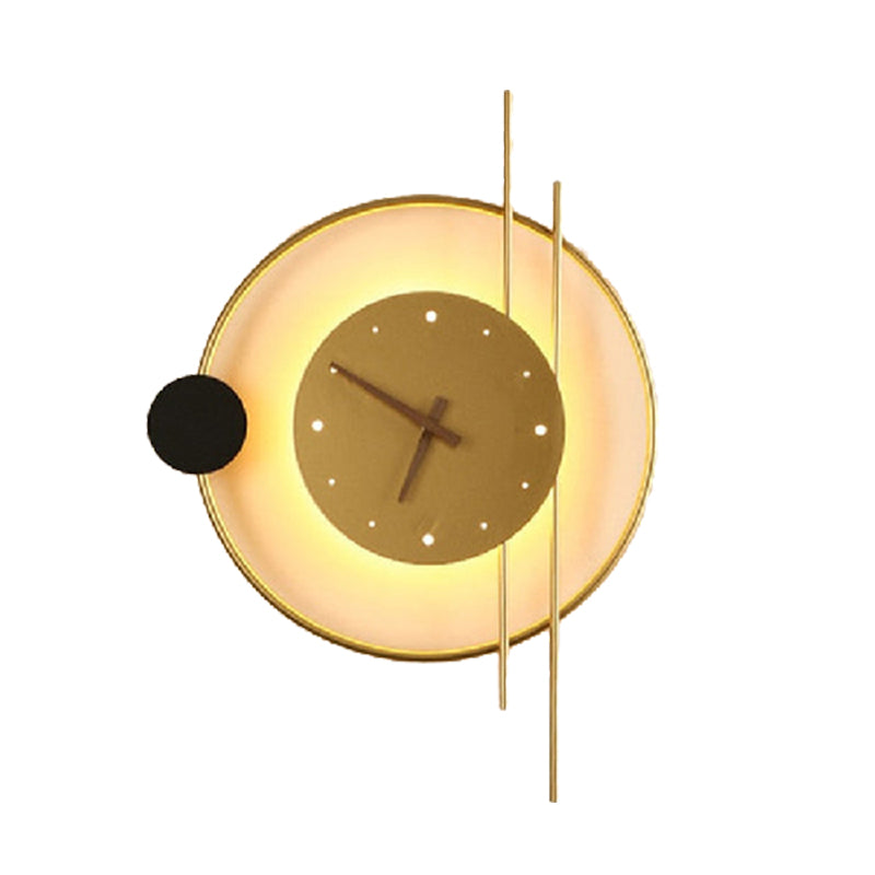 GlowClock | Modern Wall Lamp with Clock