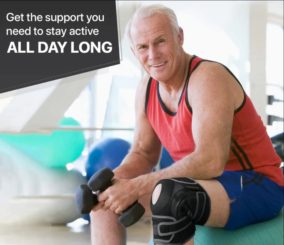 PowerKnee | Sports Knee Brace – Anti-Slip & Spring Support