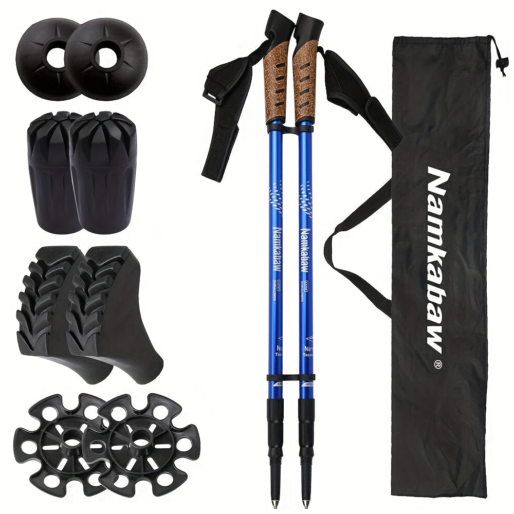 HikeLite | Trekking Poles 2-Piece Set – Ultra-Lightweight & Adjustable