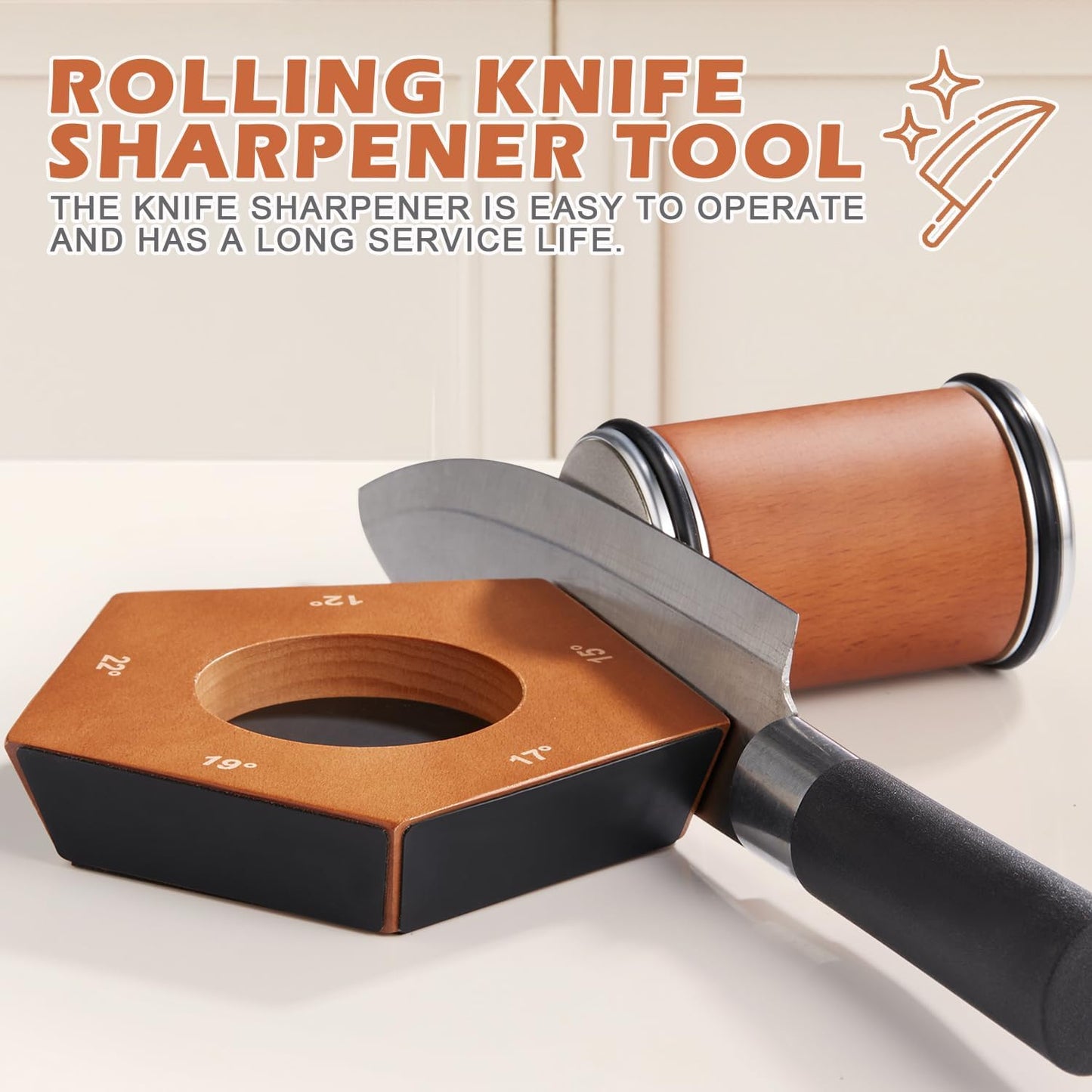 SharpRoll | Manual Diamond Rolling Knife Sharpener