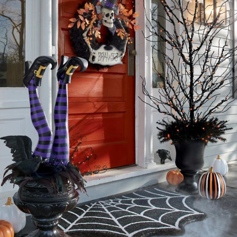 WitchLegs | Funny Witch Legs for Garden & Entrance
