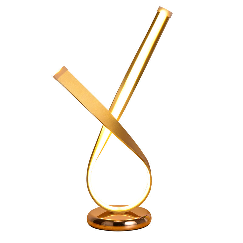 CurveLux | Artistic Curved LED Table Lamp