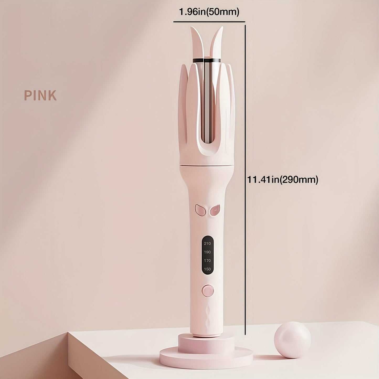CurlGoddess | Professional Auto Curler – Quick, Even Curls with Anti-Scald Design