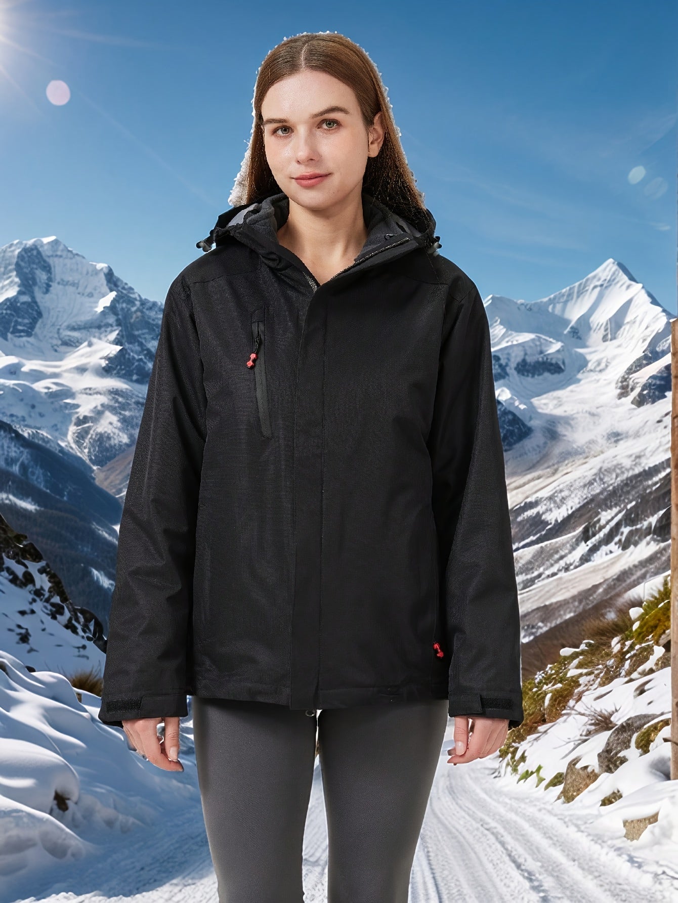Helga | 3-in-1 Women’s Ski Jacket – Detachable Inner Jacket