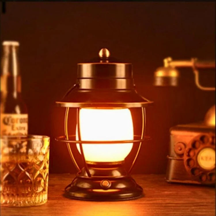 FlamaGlow | LED Camping Lantern – USB Rechargeable & Adjustable Brightness