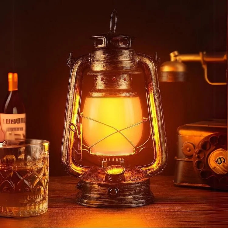 FlamaGlow | LED Camping Lantern – USB Rechargeable & Adjustable Brightness