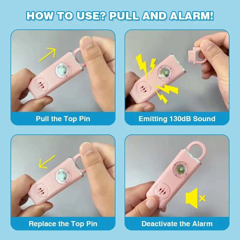 SafePing | Personal Alarm Keyring