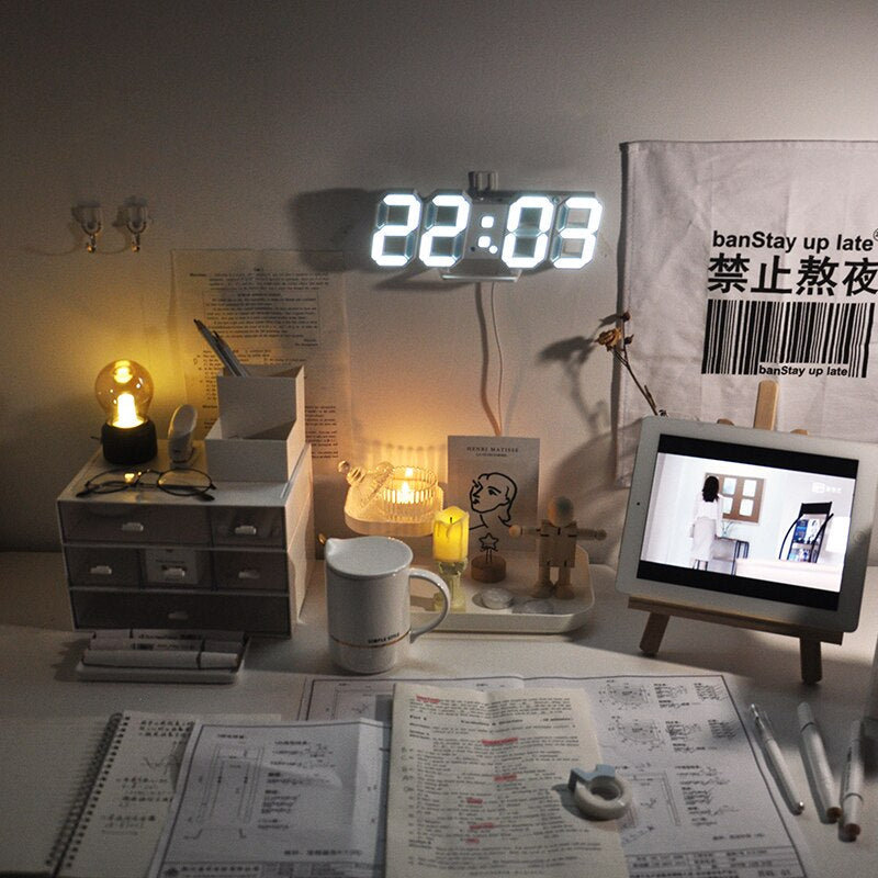DigiClock | Elegant LED Digital Clock