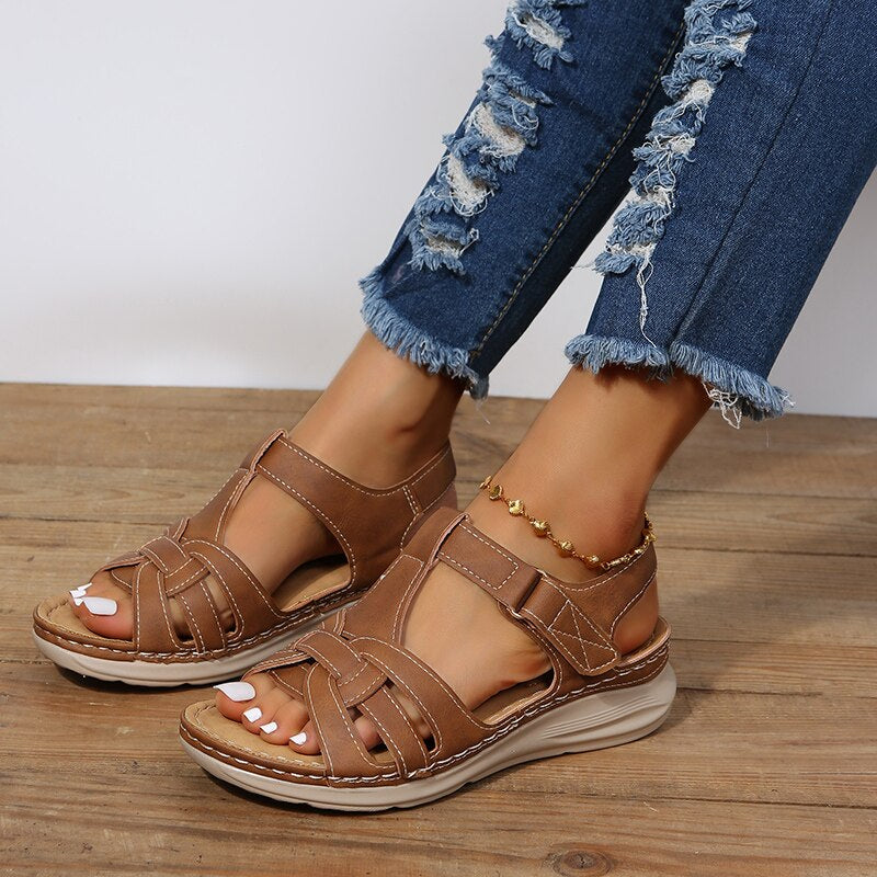 Ergonomic Orthopedic Hiking Sandals for Women - Comfortable All-Terrain Support-6