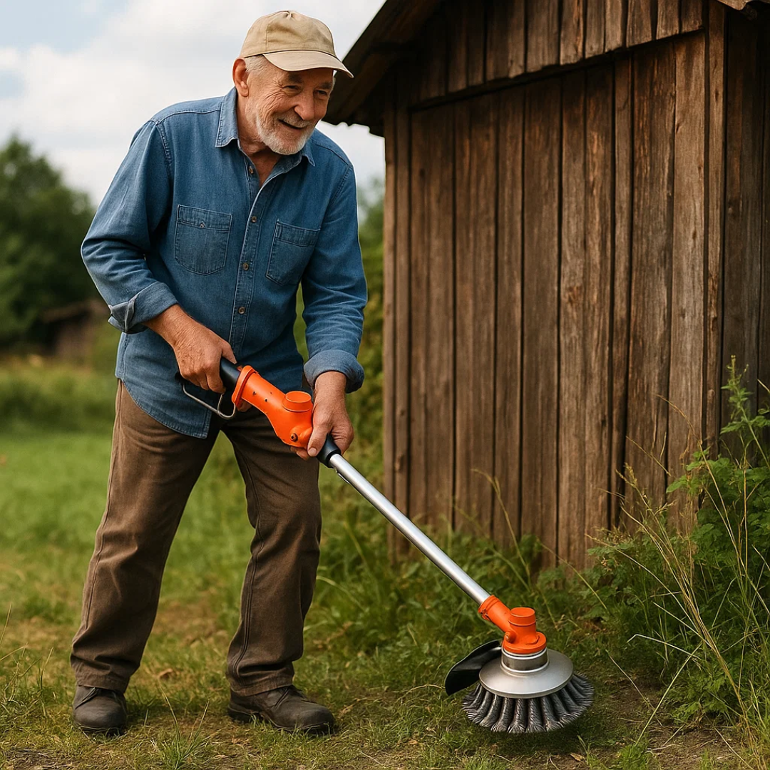 LawnMaster | Efficient Grass and Weed Cutter for Immaculate Gardens
