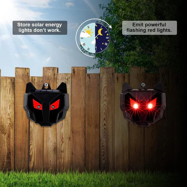 CritterGuard | Solar-Powered Outdoor Night Animal Repeller 2PCS