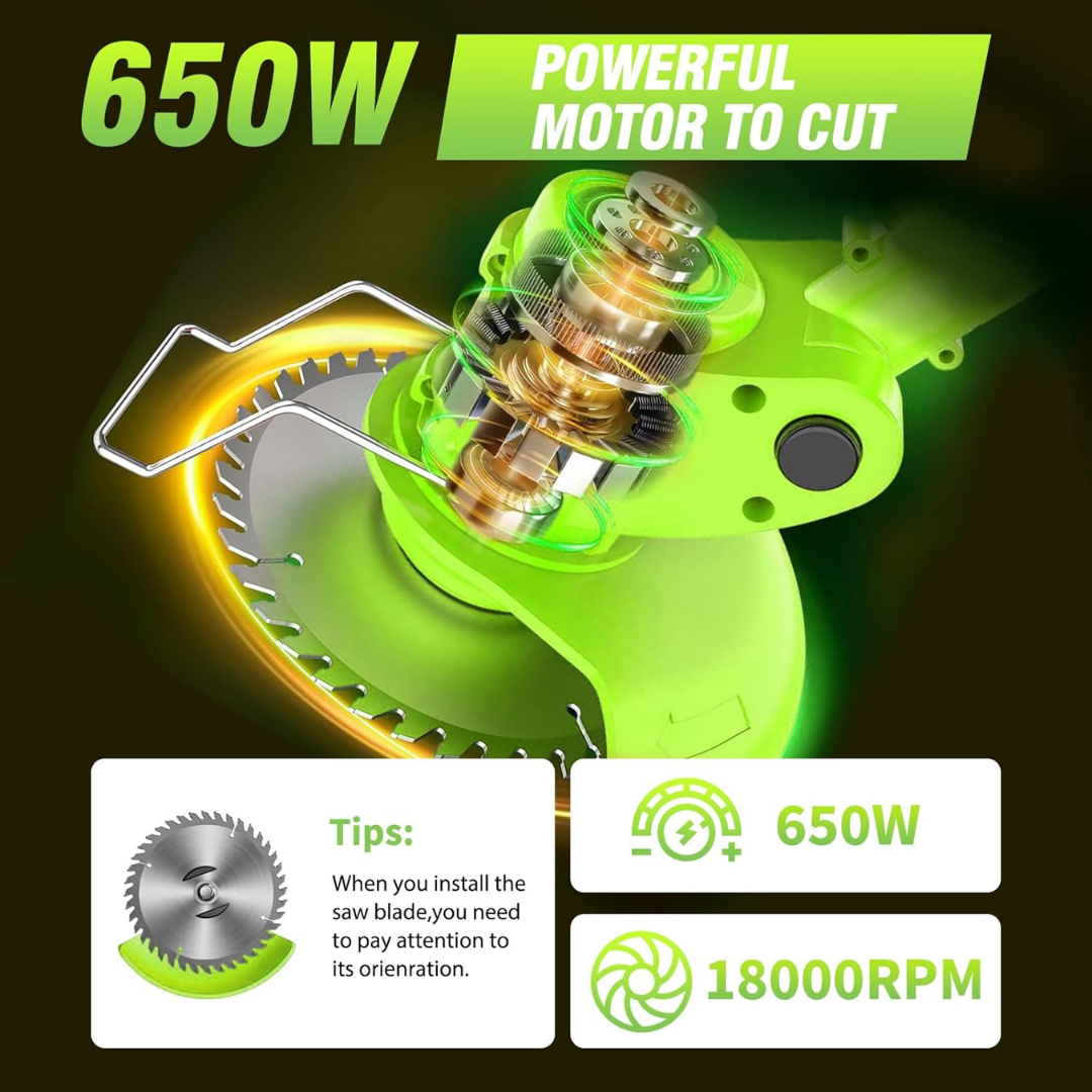 GeartTech | Powerful Electric Battery Operated Cordless Weed Eater