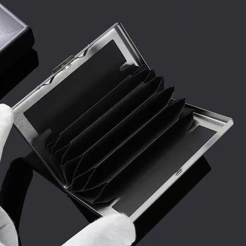 SteelSafe | Protective case for up to 6 cards with bayonet catch