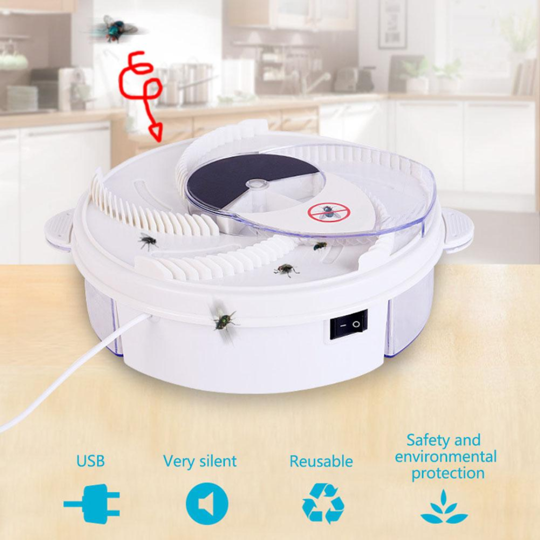 BuzzOff | Silent Fly Trap – Eco‑Friendly, Non‑Toxic Insect Catcher