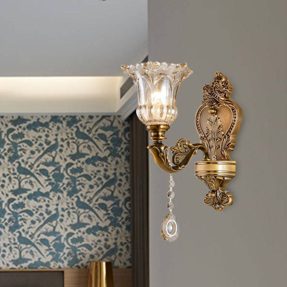 LumiHeritage | Elegant Vintage Gold Wall Light