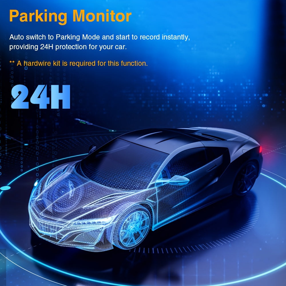 RoadSecure | 1080P Car Dash Cam – Dual Lens Protection