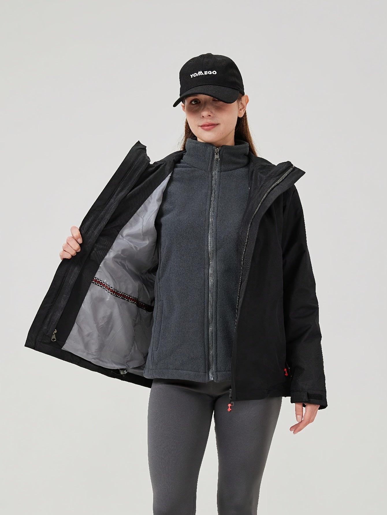 Helga | 3-in-1 Women’s Ski Jacket – Detachable Inner Jacket