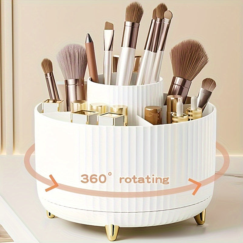 GlamSpin | 360° Cosmetic & Jewellery Organiser – Rotating & Space-Saving
