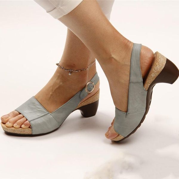 Variant image for Women's Orthopedic Support Sandals - Comfortable Wedge Design for Outdoor Activities-6