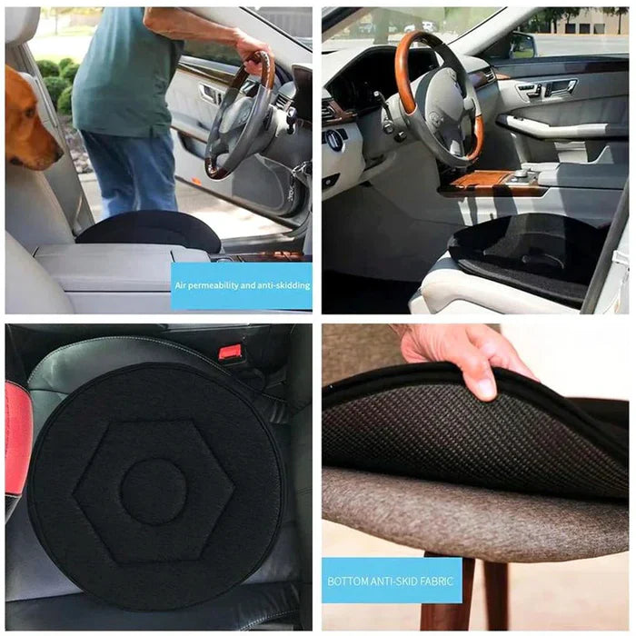 TurnCush | 360° Rotatable Seat Cushion for Pain Relief