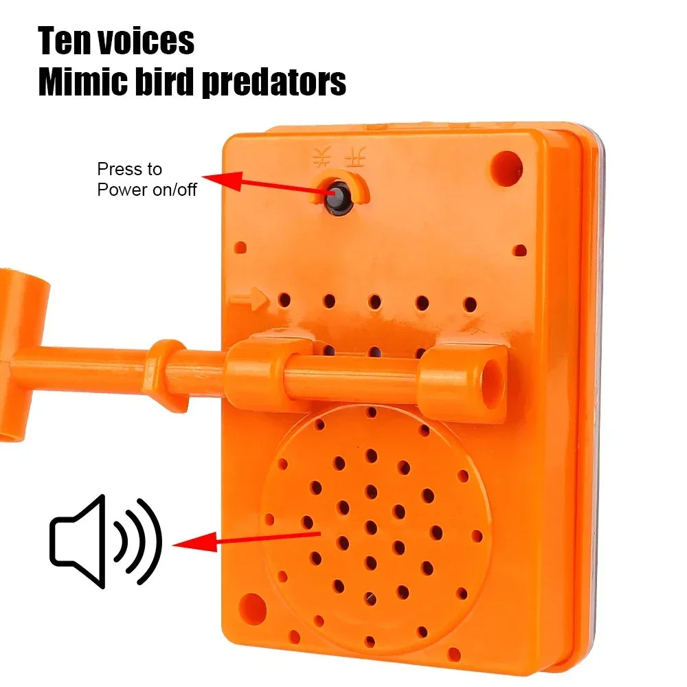 ReflectaSpin | 360-Degree Reflective Solar-Powered Bird Repeller