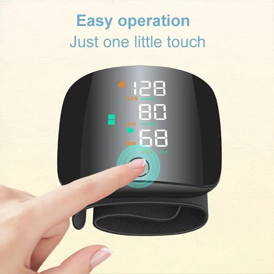 HealthPro | LED Wrist Blood Pressure Monitor
