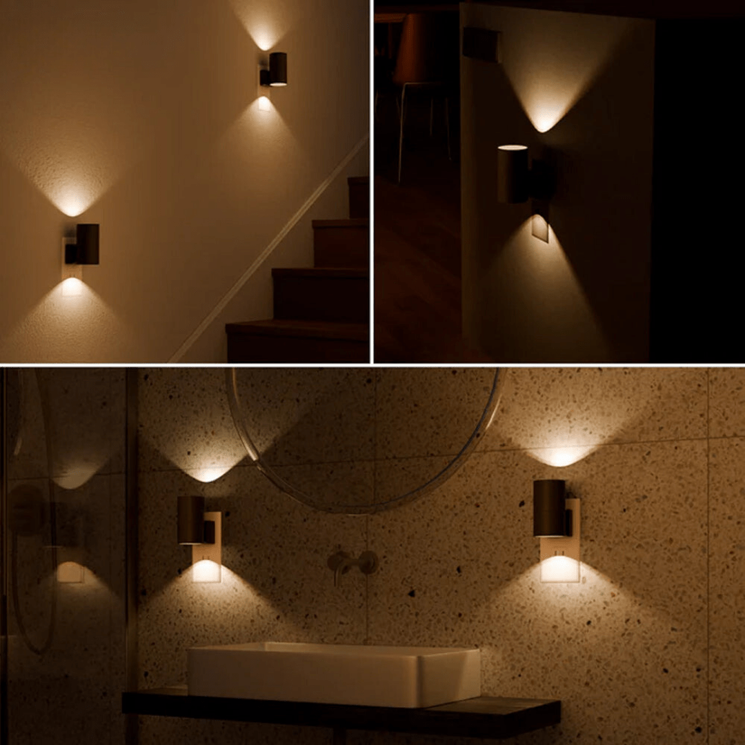 ZenPort | Automatic LED Wall Light for Serene Nights