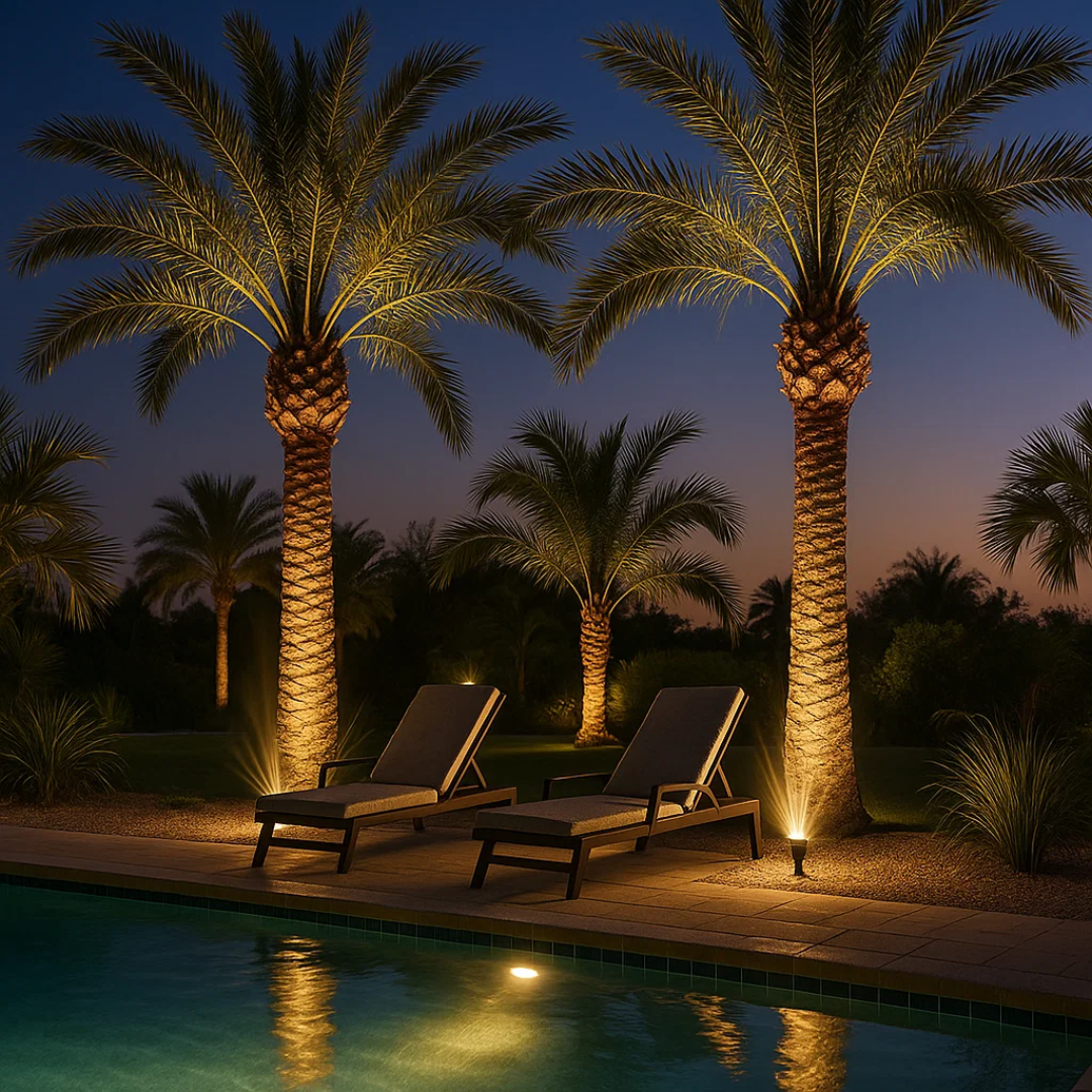 RayTuner | Waterproof LED Solar Multi-Zoom Spot Light Landscape Lighting RGB
