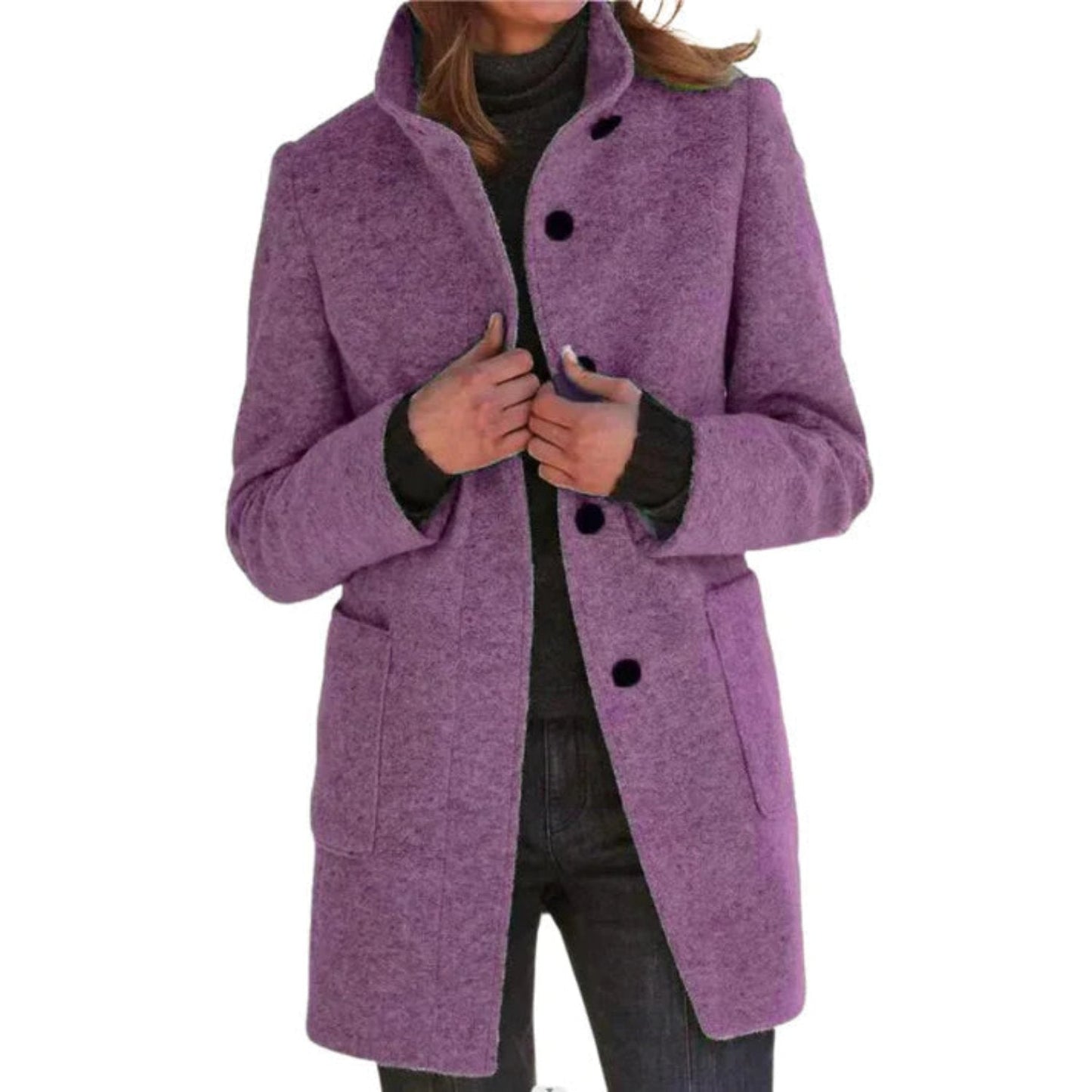 Amélie | Women's Wool Coat – Elegant Winter Essential-3