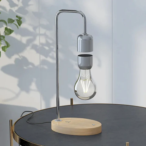 HoverGleam | Minimalist Magnetic Floating Table Lamp