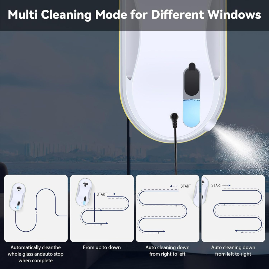CleanSweep | Automatic cleaning with sensors and water spray