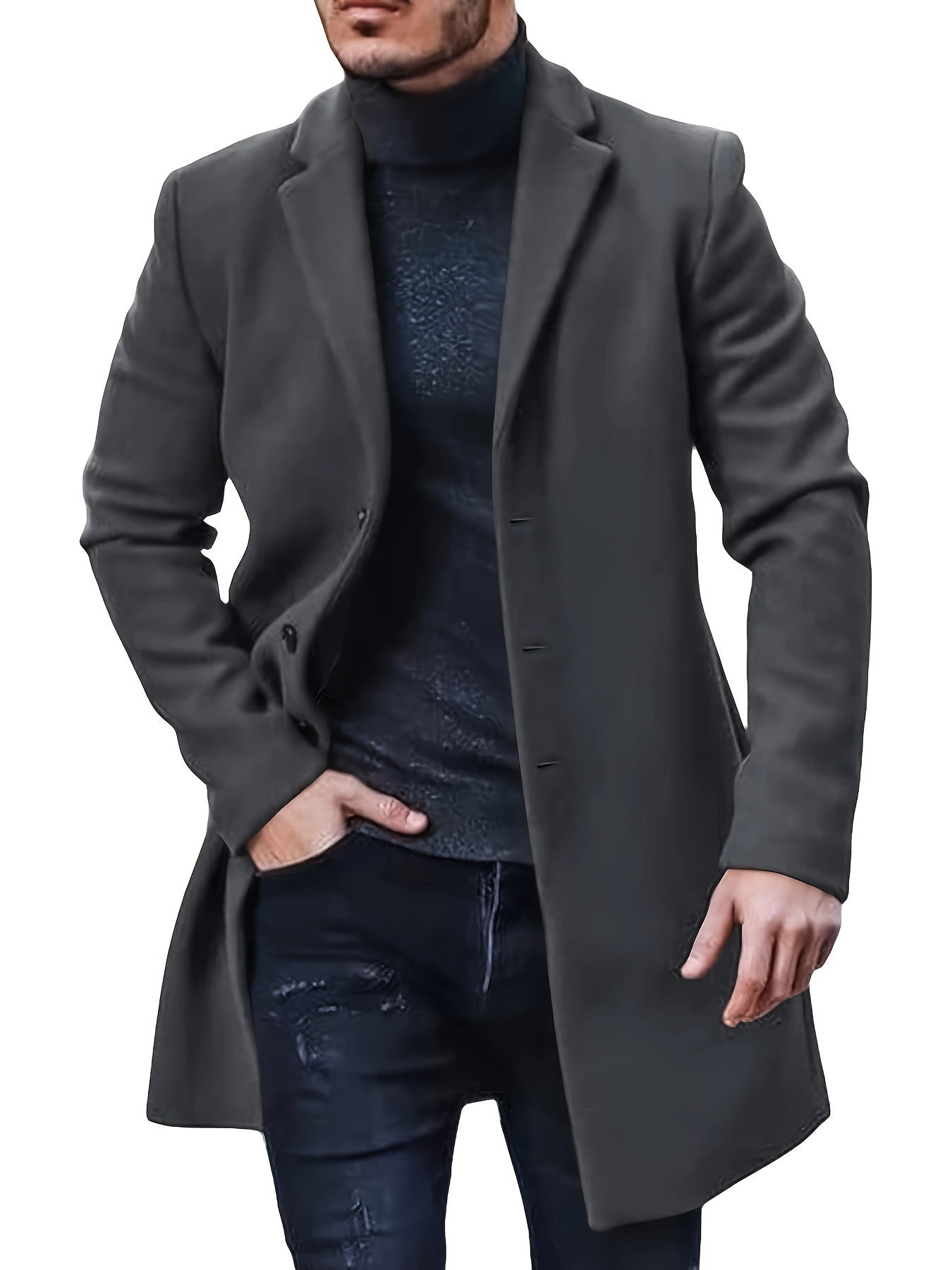 Variant image for Lucien | Men's Jacket – Elegant Winter Essential-13