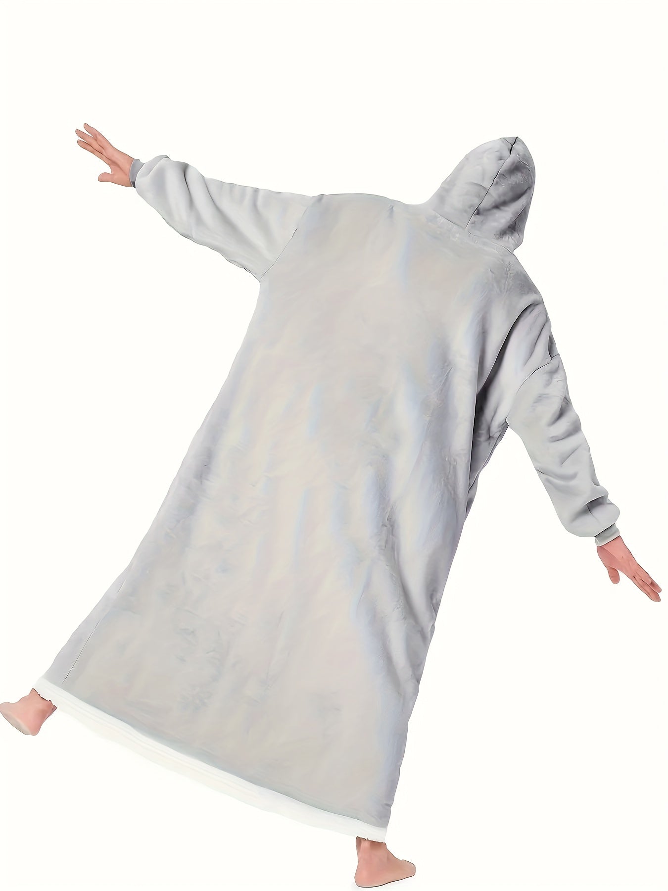 LoungeMate | Men’s Hooded Robe – Warm Flannel & Cosy Plaid