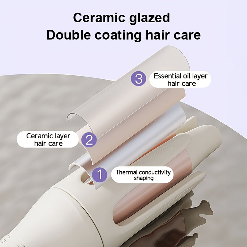 WaveFlex | Curling Wand – 32mm Barrel for Soft, Long-Lasting Waves