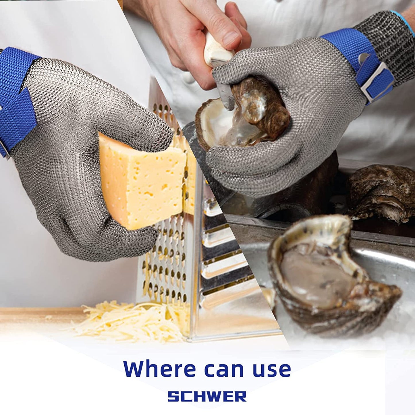 ChefShield | Kitchen Mesh Glove – Dishwasher-Safe & Hygienic