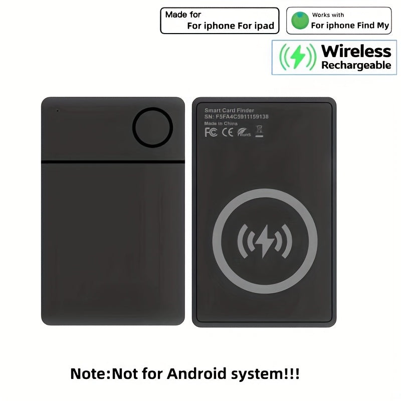 SafeTrace | Card Tracker - Ultra-Slim & Rechargeable