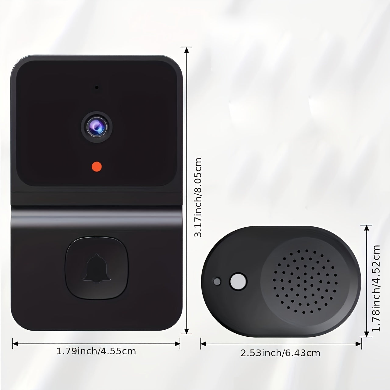 EntryCam | Battery-Powered Smart WiFi Doorbell for Home Security