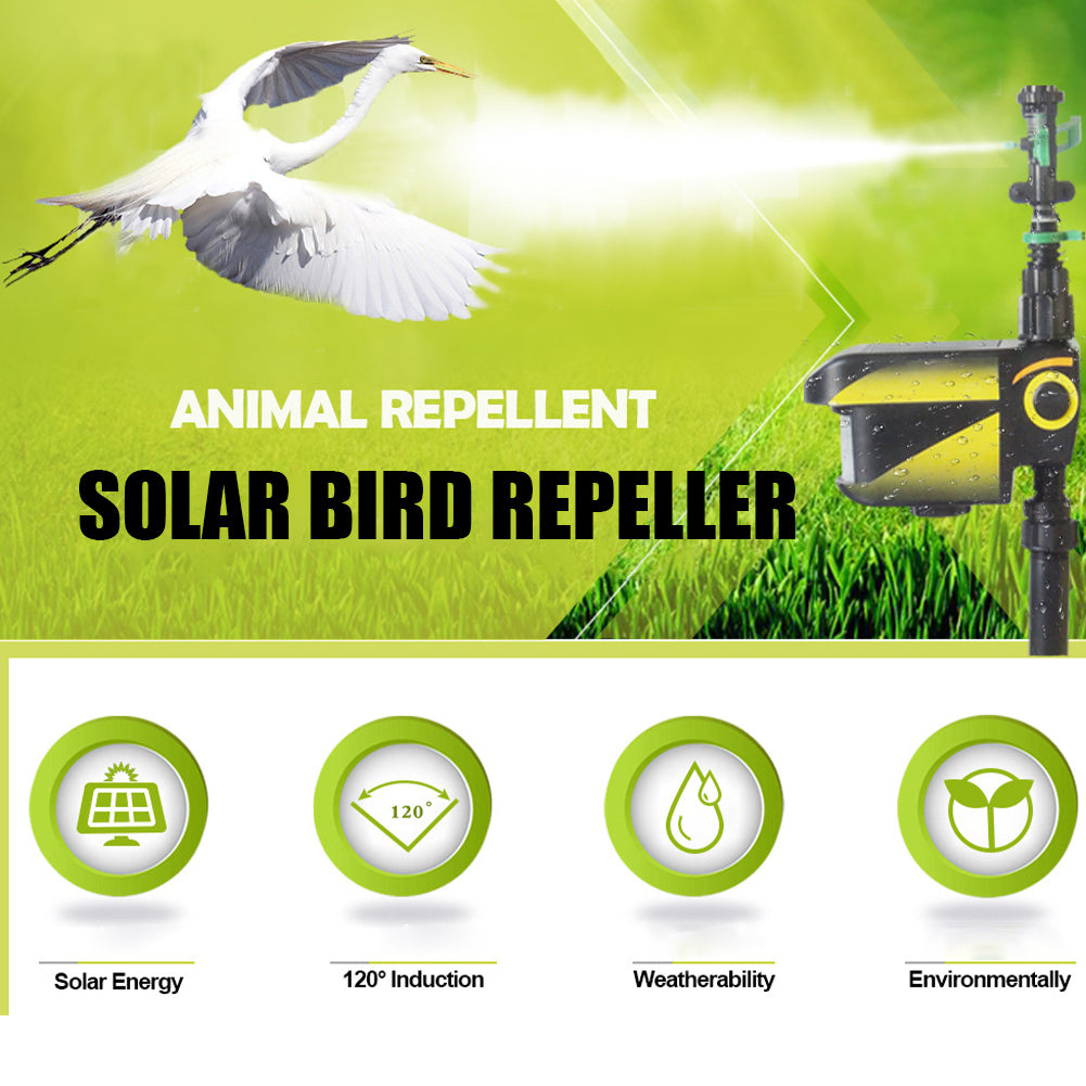 DeerGuard | Motion-Activated Sprinkler System for Deer with Solar Power