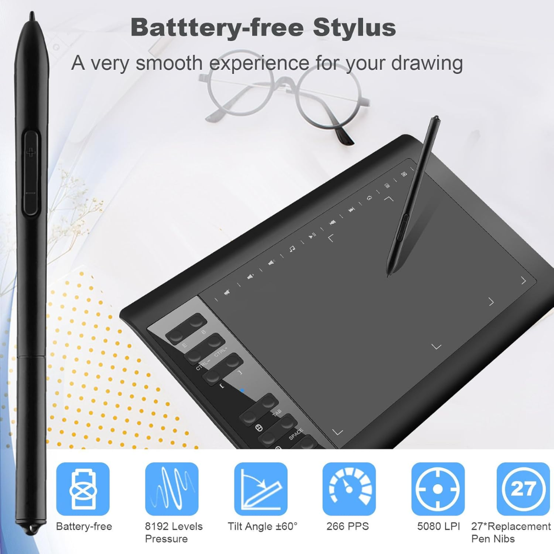 SketchPro | Digital Sketch Pad with Paper Feel & Stylus