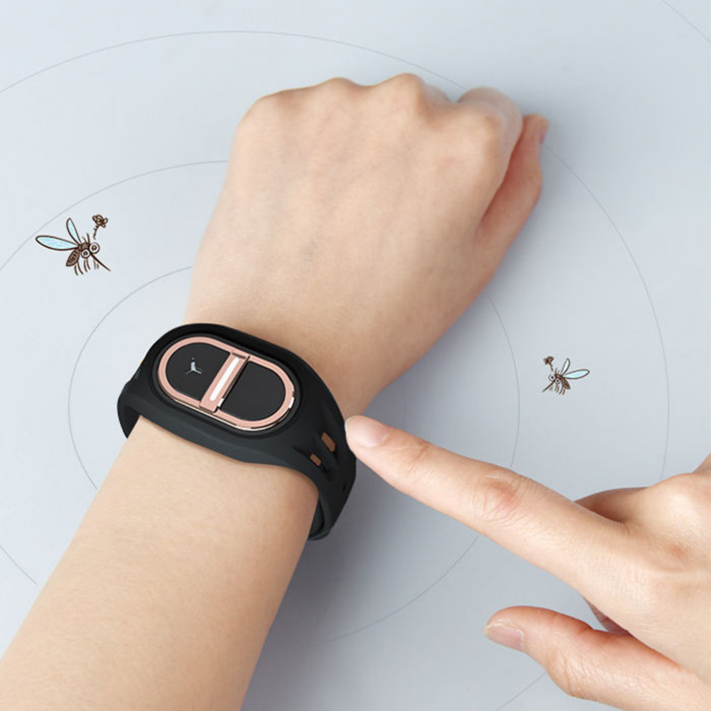 BugMute | Rechargeable wristband for mosquito-free evenings