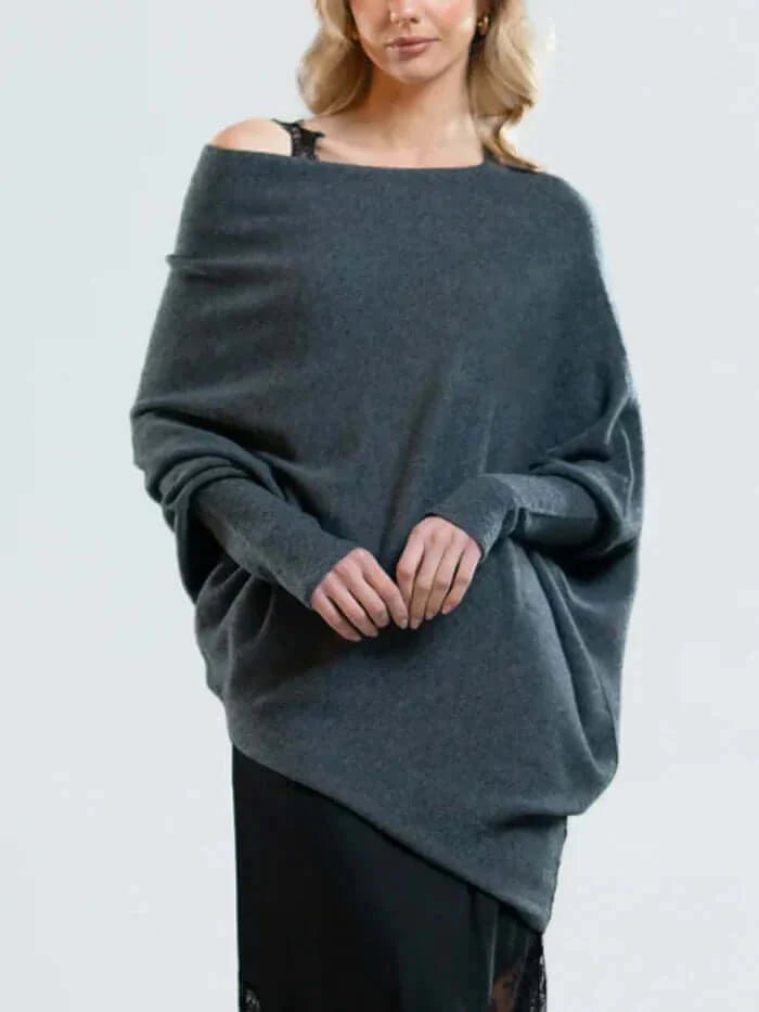 Arielle | Elegant Draped Jumper | Women’s Fashion